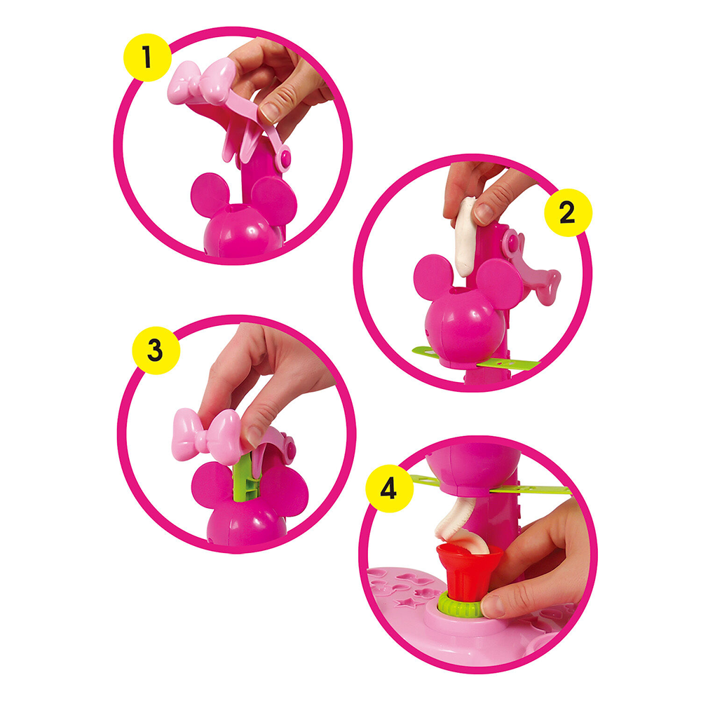 AS CompanyAS Πλαστελίνη Disney Minnie Παγωτοπλαστελίνα Με 6 Βαζάκια-Καπάκια Καλουπάκια 256 gr & Sprinklespapell.gr